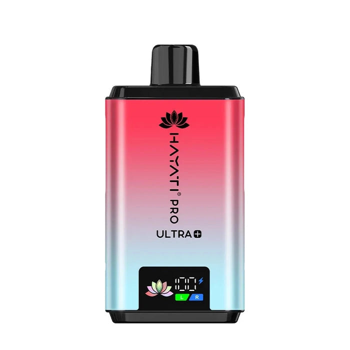 Hayati Pro Ultra Plus 25000 Prefilled Pod Kit in Watermelon Ice flavor – high-capacity vape device with up to 25,000 puffs.