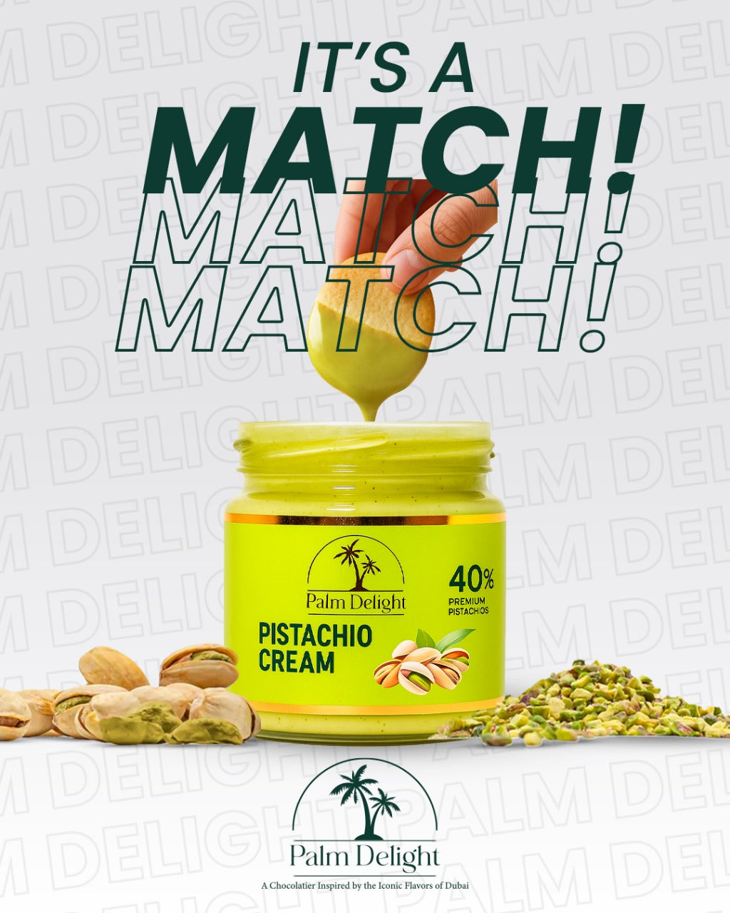 Palm Delight Pistachio Cream
