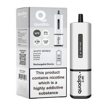 Quadro 2.4k Big Puffs, 2400mAh, 20mg - All Flavour