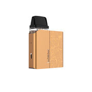 Vaporesso XROS Nano Pod Kit in Bronze Gold – compact and square-shaped vape device with an adjustable airflow, and COREX coil tech for flavorful, consistent vaping.