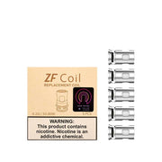 5x Innokin ZF Dual Mesh Replacement Coils – sub-ohm coils in 0.2Ω (50–80W), designed for Innokin ZF and compatible vape tanks.