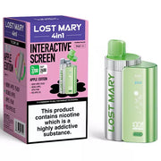 Lost Mary 4-in-1 Prefilled Pod Kit Apple Edition – versatile vape device with four interchangeable flavors and sleek design