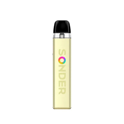 GeekVape Sonder Q2 Vape Kit in Apricot Yellow – sleek and lightweight vape device with a smooth auto-draw activation, and reliable everyday performance.