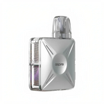 Load image into Gallery viewer, Aspire Cyber X Vape Pod Kit in Pearl Silver – futuristic and compact pod system with a side-fire button, adjustable airflow, and mesh coil technology for smooth, flavorful vaping.