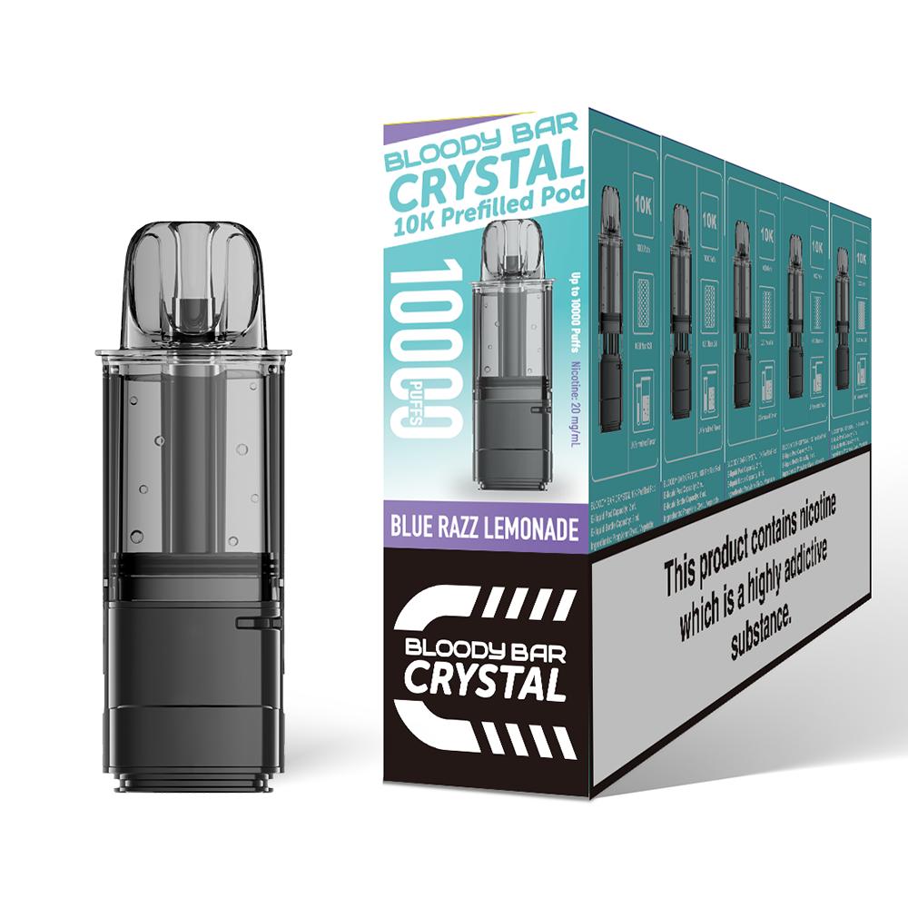 Bloody Bar Crystal 10K Prefilled Pod + Refill Container