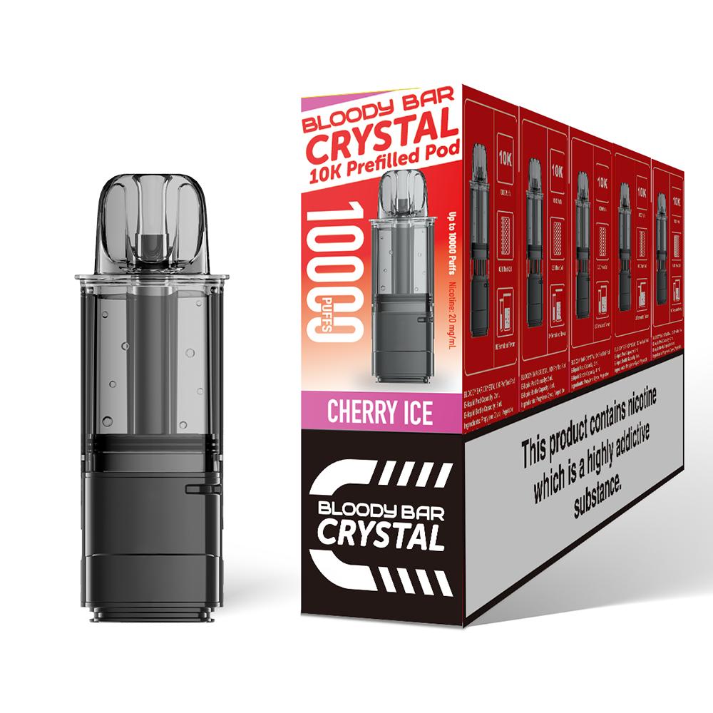 Bloody Bar Crystal 10K Prefilled Pod + Refill Container