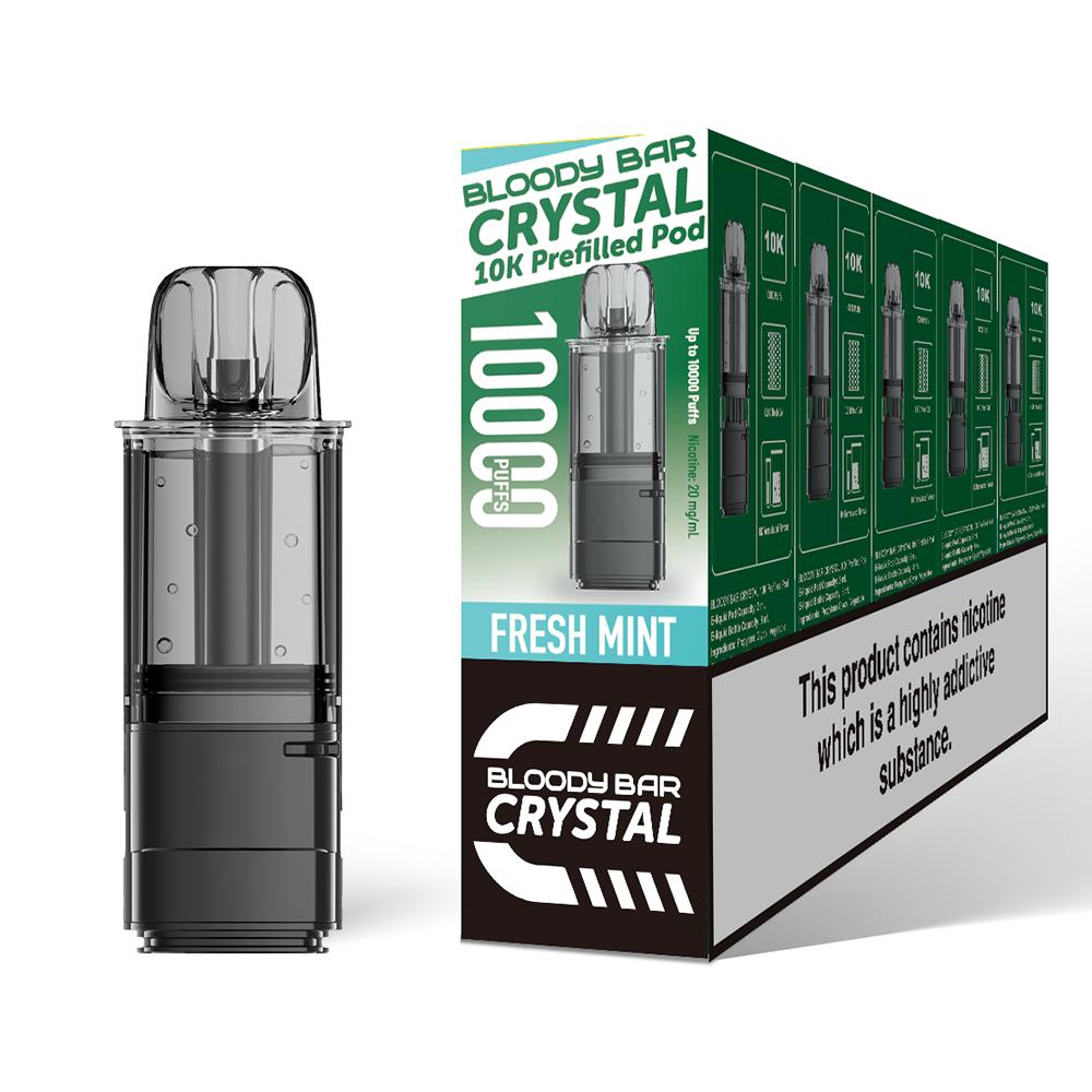 Bloody Bar Crystal 10K Prefilled Pod + Refill Container