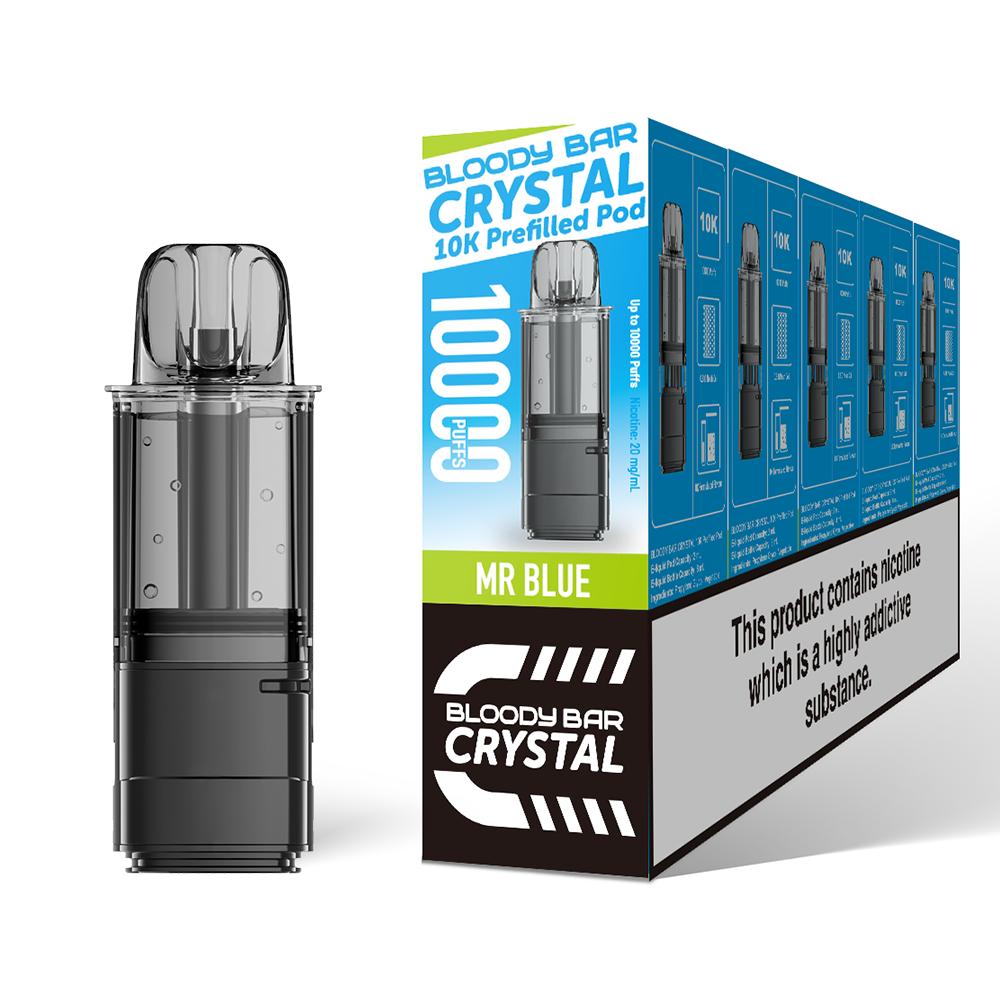 Bloody Bar Crystal 10K Prefilled Pod + Refill Container