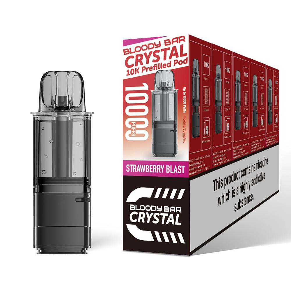 Bloody Bar Crystal 10K Prefilled Pod + Refill Container