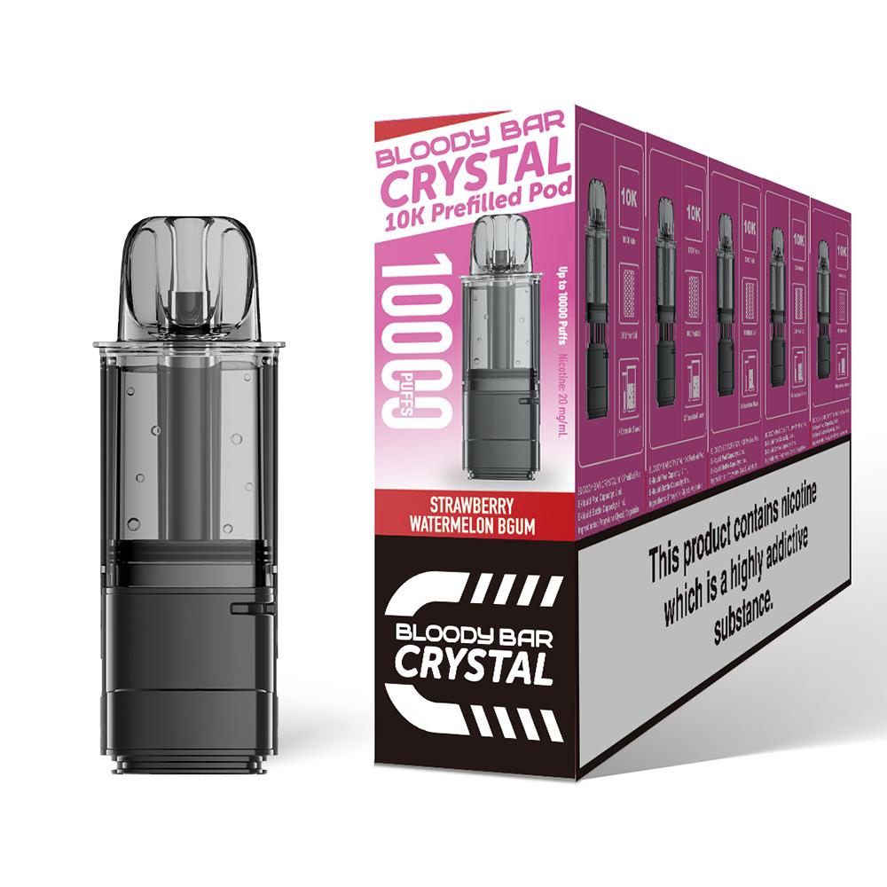 Bloody Bar Crystal 10K Prefilled Pod + Refill Container