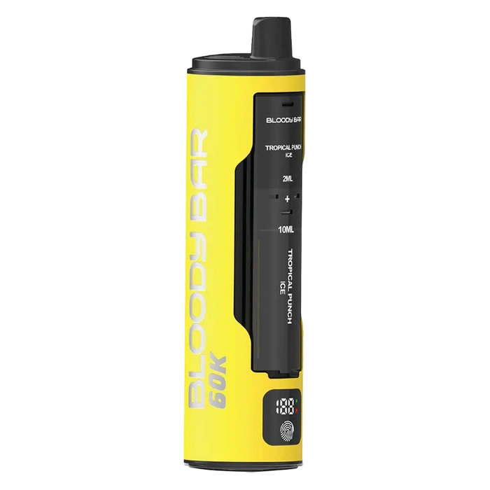 Bloody Bar 60K 4-in-1 Prefilled Pod Kit in Tropical Pack – disposable pod vape with long-lasting performance and fruity flavor.