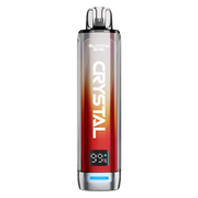 Bloody Bar Crystal 10K Prefilled Pod Kit – sleek and transparent vape device with up to 10,000 puffs and vibrant flavor delivery in a stylish crystal-clear design.