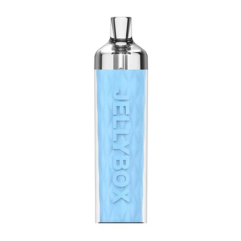 Rincoe Jellybox Lite Pod System Kit in Blue – lightweight and eye-catching pod device featuring a draw-activated design, and consistent performance for smooth MTL vaping.