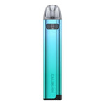 Load image into Gallery viewer, UWELL Caliburn A2S Pod Kit in Blue – slim and elegant pod vape with a draw-activated design, LED light indicator, and leak-resistant pods with Pro-FOCS technology for smooth flavor delivery.
