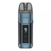 Vaporesso LUXE X Pro Pod Kit in Blue – advanced vape device with a customizable power settings, and COREX heating tech for smooth, flavorful performance.