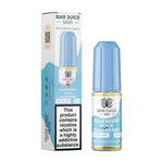 Load image into Gallery viewer, Bar Juice 5000 e-liquid bottle and packaging, with blueberry and sour raspberry flavor indications, and a nicotine strength of 20mg.
