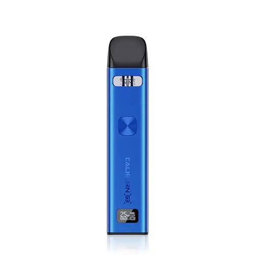 UWELL Caliburn G3 Pod System Kit in Cobalt Blue – streamlined and powerful pod vape with a OLED display, adjustable wattage, and Pro-FOCS flavor technology for enhanced vaping performance.