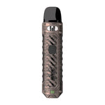 Load image into Gallery viewer, Uwell Caliburn Tenet Pod Kit in Copper Red – rugged and industrial-style pod system with a shockproof metal frame, Pro-FOCS flavor tech, and easy top-fill pods for a bold vaping experience.
