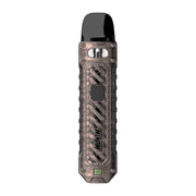 Uwell Caliburn Tenet Pod Kit in Copper Red – rugged and industrial-style pod system with a shockproof metal frame, Pro-FOCS flavor tech, and easy top-fill pods for a bold vaping experience.