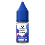 Load image into Gallery viewer, Crystal Clear Nic Salt Vape Juice 10ml Blue Slush – smooth, high-quality nicotine salt e-liquid for a clean and satisfying vape
