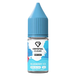 Load image into Gallery viewer, Crystal Clear Nic Salt Vape Juice 10ml Blueberry Ice – smooth, high-quality nicotine salt e-liquid for a clean and satisfying vape
