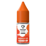 Load image into Gallery viewer, Crystal Clear Nic Salt Vape Juice 10ml Energy Ice – smooth, high-quality nicotine salt e-liquid for a clean and satisfying vape
