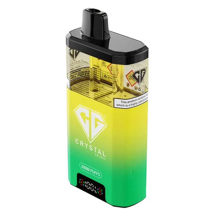Crystal Galaxy Focus 2 30,000 Puff Prefilled Pod Kit in Lemon Lime & Lemon Peach Passionfruit – dual-flavor vape device with bold berry blends and up to 30,000 puffs for long-lasting enjoyment.