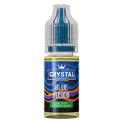 SKE Crystal Nic Salt 10ml E-Liquid in Blue Fusion flavor, available in 10mg or 20mg strength with a 50/50 VG/PG ratio.