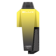 Elux Cyberover 6K Prefilled Pod Kit in Banana Ice flavor – futuristic vape device with up to 6,000 puffs.