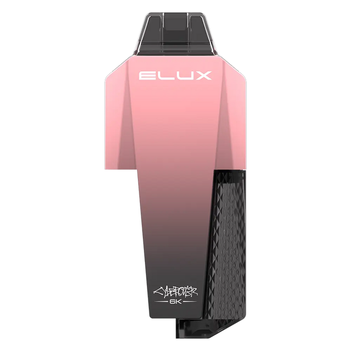 Elux Cyberover 6K Prefilled Pod Kit in Cherry Ice flavor – futuristic vape device with up to 6,000 puffs.