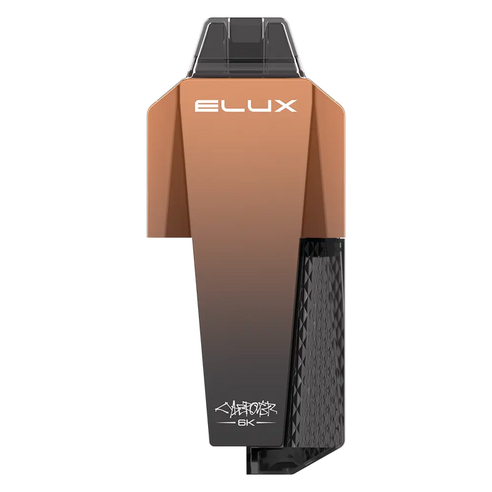 Elux Cyberover 6K Prefilled Pod Kit in Strawberry Kiwi flavor – futuristic vape device with up to 6,000 puffs.