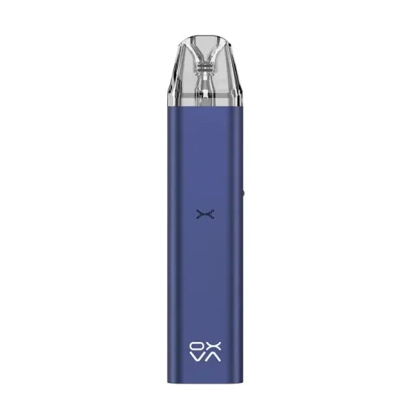 OXVA Xlim SE Pod Kit in Dark Blue - a sleek e‑cigarette vape pod with a powerful 900mAh battery and 2ml e‑liquid capacity, offering adjustable airflow and smooth vapor production for a reliable all‑day vaping experience.