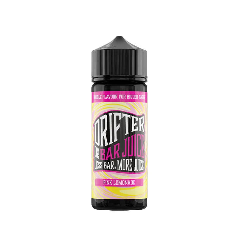Drifter Bar Juice 100ml Shortfill E-Liquid Pink Lemonade – balanced 50/50 VG PG vape juice with bold bar-inspired flavors for smooth satisfaction
