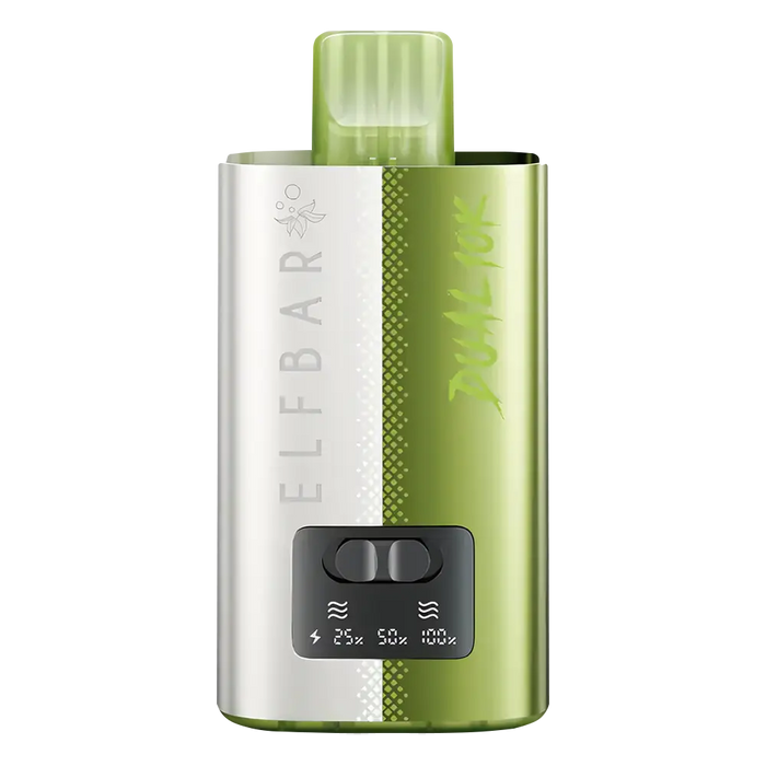Elf Bar Dual 10K Prefilled Vape Kit in Fruity Edition – dual-flavor vape device with up to 10,000 puffs and a tropical blend of bold, fruity flavors.
