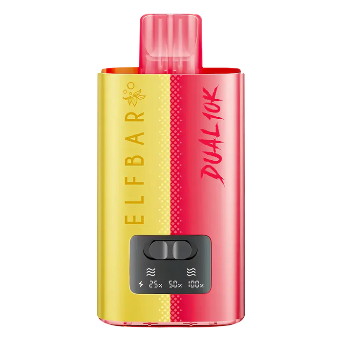 Elf Bar Dual 10K Prefilled Vape Kit in Pineapple Edition – dual-flavor vape device with up to 10,000 puffs and a tropical blend of bold, fruity flavors.