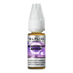 Load image into Gallery viewer, Elf Bar Elfliq Nic Salt Vape Juice 10ml Blackcurrant Aniseed – smooth, flavorful e-liquid crafted for perfect nicotine satisfaction
