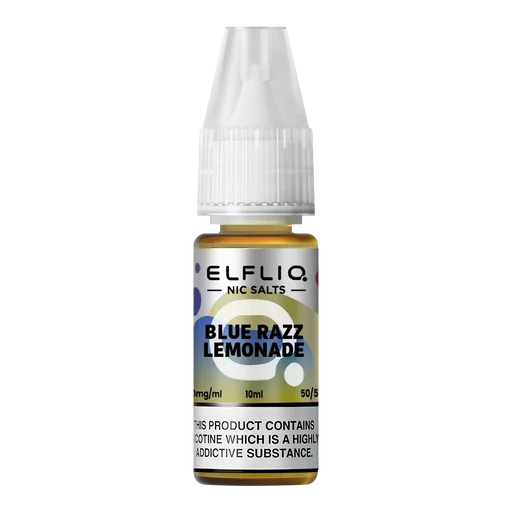 Elf Bar Elfliq Nic Salt Vape Juice 10ml Blue Razz Lemonade – smooth, flavorful e-liquid crafted for perfect nicotine satisfaction
