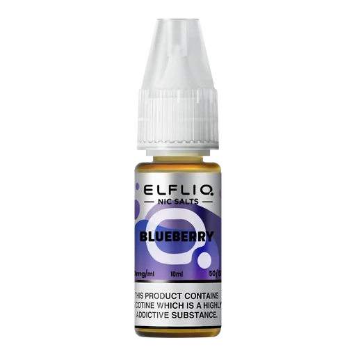 Elf Bar Elfliq Nic Salt Vape Juice 10ml Blueberry – smooth, flavorful e-liquid crafted for perfect nicotine satisfaction