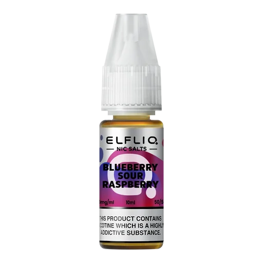 Elf Bar Elfliq Nic Salt Vape Juice 10ml Blueberry Sour Raspberry – smooth, flavorful e-liquid crafted for perfect nicotine satisfaction