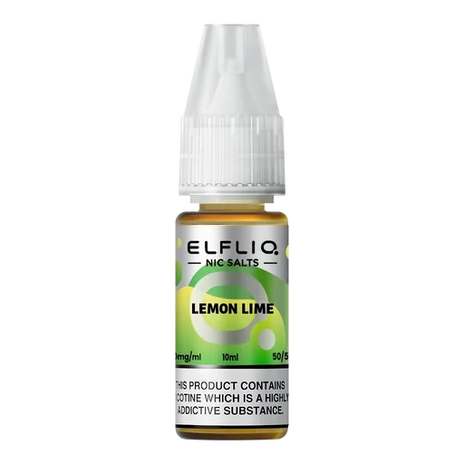 Elf Bar Elfliq Nic Salt Vape Juice 10ml Lemon Lime – smooth, flavorful e-liquid crafted for perfect nicotine satisfaction