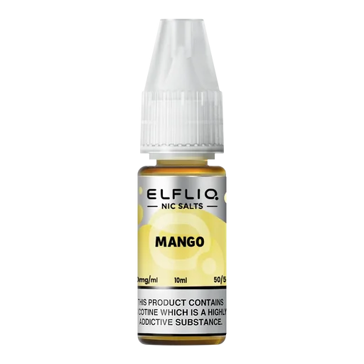 Elf Bar Elfliq Nic Salt Vape Juice 10ml Mango – smooth, flavorful e-liquid crafted for perfect nicotine satisfaction