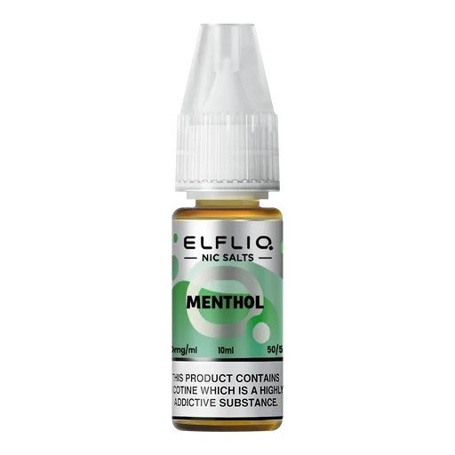 Elf Bar Elfliq Nic Salt Vape Juice 10ml Menthol – smooth, flavorful e-liquid crafted for perfect nicotine satisfaction
