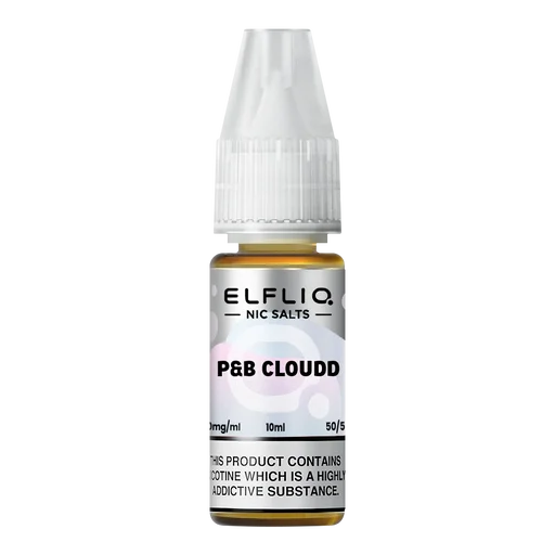 Elf Bar Elfliq Nic Salt Vape Juice 10ml P&B Cloudd – smooth, flavorful e-liquid crafted for perfect nicotine satisfaction