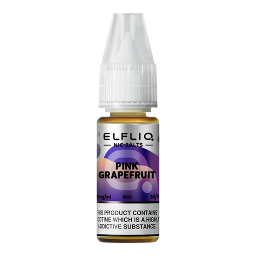Elf Bar Elfliq Nic Salt Vape Juice 10ml Pink Grapefruit – smooth, flavorful e-liquid crafted for perfect nicotine satisfaction
