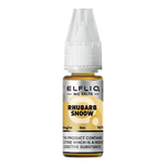 Load image into Gallery viewer, Elf Bar Elfliq Nic Salt Vape Juice 10ml Rhubarb Snoow – smooth, flavorful e-liquid crafted for perfect nicotine satisfaction
