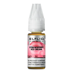 Load image into Gallery viewer, Elf Bar Elfliq Nic Salt Vape Juice 10ml Strawberry Ice Cream – smooth, flavorful e-liquid crafted for perfect nicotine satisfaction
