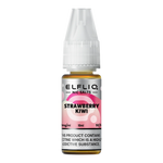 Load image into Gallery viewer, Pack of ten 10ml bottles of Elf Bar Nic Salt E-Liquid in Strawberry Kiwi flavor, smooth nic salt formulation for a satisfying throat hit, ideal for refillable pod kits, available in 10mg and 20mg strengths.
