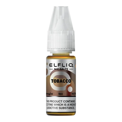 Elf Bar Elfliq Nic Salt Vape Juice 10ml Tobacco – smooth, flavorful e-liquid crafted for perfect nicotine satisfaction