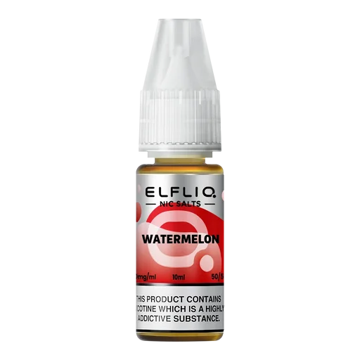 Elf Bar Elfliq Nic Salt Vape Juice 10ml Watermelon – smooth, flavorful e-liquid crafted for perfect nicotine satisfaction