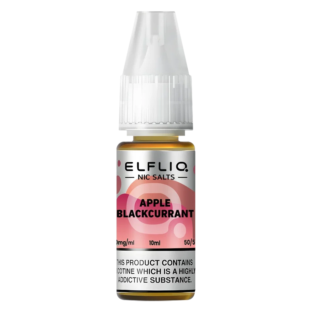Elf Bar Elfliq Nic Salt Vape Juice 10ml apple blackcurrant – smooth, flavorful e-liquid crafted for perfect nicotine satisfaction